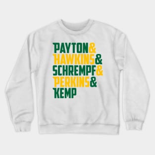 1995-96 SEATTLE Basketball Lineup Crewneck Sweatshirt